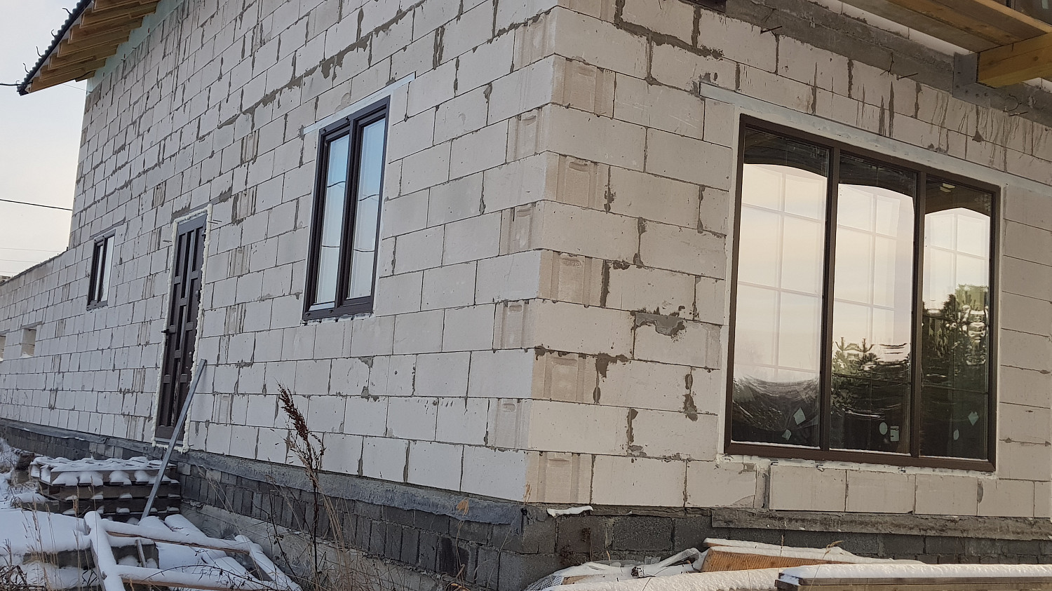 Остекление загородного дома